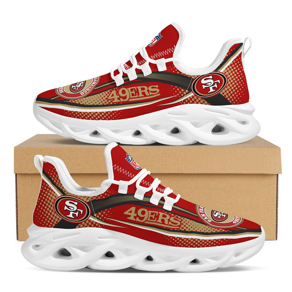 Men's San Francisco 49ers Flex Control Sneakers 016